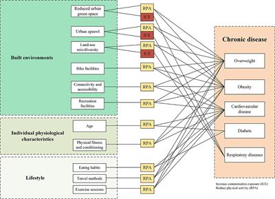 Frontiers Role Of Built Environments On Physical Activity And Health